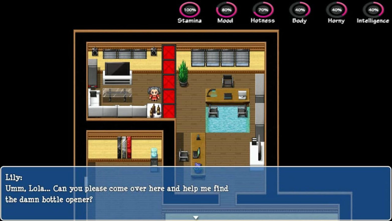 Dirty GamesXxX: Lily della valle: casalinga e una segretaria d'ufficio