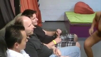 Real German Amateurs: Secretary caught masturbating in office ends in horny group sex!