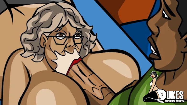 Dukes Hardcore Honeys: Seducing my big ass granny neighbor