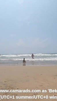 Wir sind am fkk-strand