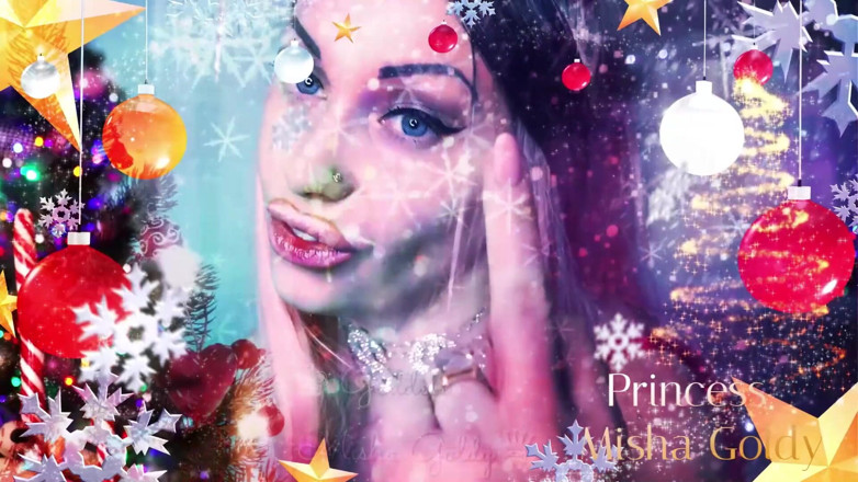 Goddess Misha Goldy: Hipmeryzująca ASMR i dominacja finansowa! Ukradnę Boże Narodzenie twojej ojczymowi!