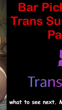 Bar Hookup trans cock shock - parte 1