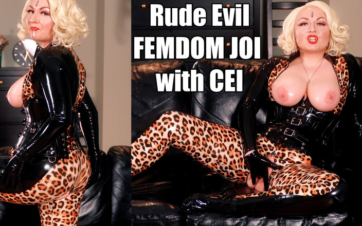 Arya Grander: असभ्य दुष्ट लेटेक्स महिलाओं का दबदबा देखने का बिंदु, लंड हिलाने के निर्देश सीईआई वीडियो