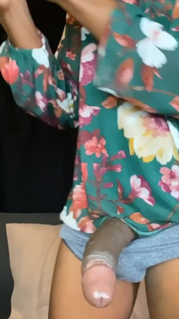 Big Lady Dick Bulge with Precut