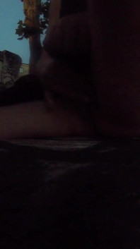 Flashing My Pussy in Front of People in Public in the City... and Masturbating - It's Very Risky with People Nearby