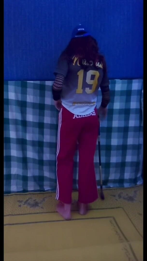 Lizzaali: Scene 1 of baseball uniform play