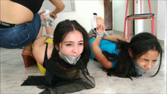 Selfgags Latina Bondage: Zlý přítel z pekla: ve vlastnictví Oriany!