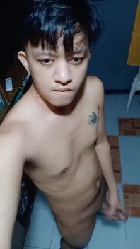 Let Me Give It to You Stepdaddy! Pinoy Twink Masturbation and Live Cum