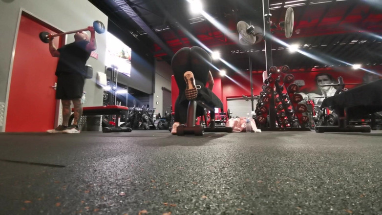 Melody Radford: Your Personal Trainer See-through Tight