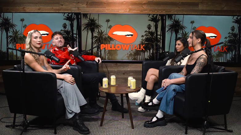 Pillow Talk: April Olsen &amp; Gianna Dior Wild Threesome