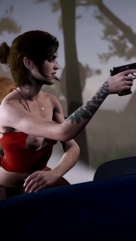 Ellie recebe um pau pós apocalíptico