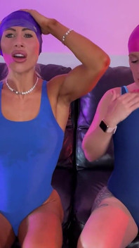 Latex Swimming Cap Fetish Worship
