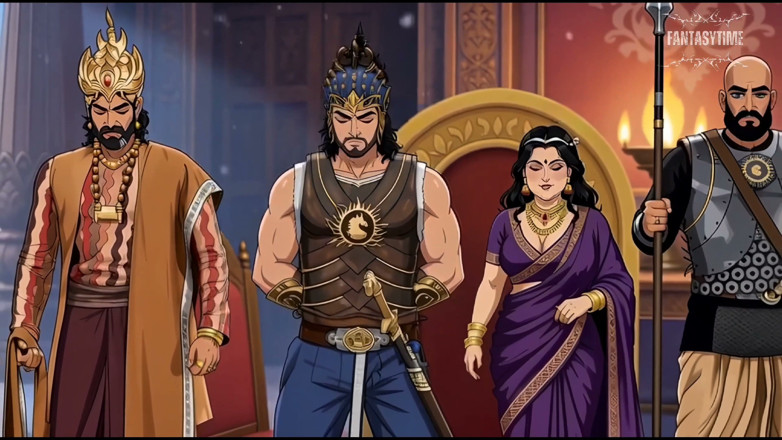 Fantasy time: Katappa fucked Sibgami to Save Kingdom (bahubali Parody 1)
