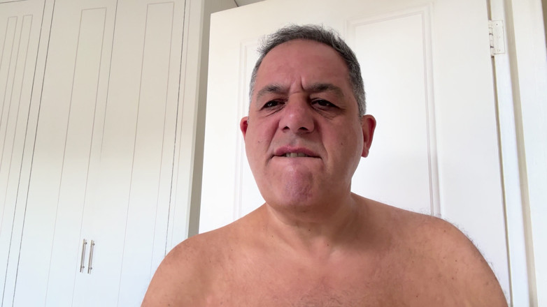 George Rex Solo: George Rex, masturbation nue