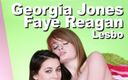 Edge Interactive Publishing: Faye Reagan und Georgia Jones lecken rosa strapon GMBB30950