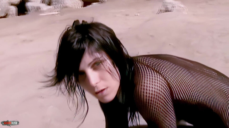 MMM100: Barbara-nux हॉट युवा काले बाल वाली Barbara nux कपड़े निकाल रही है