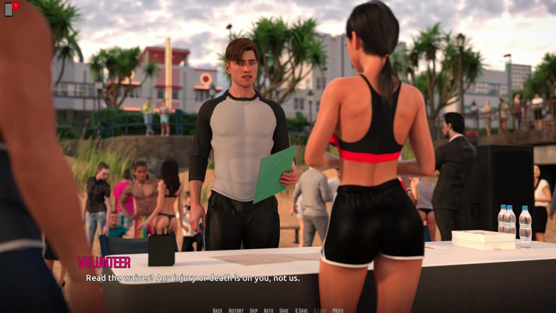 3D Cartoon Porn: Dominos Beach 18: Tryouts Rounds 1-2 (sfw)