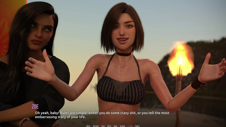 3D Cartoon Porn: Dominos Beach 11 Экстремальный или позор Джона с / Rebels - Секс-история Зои