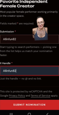 Help Me Get Nominated for Avns 2027