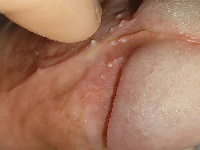 Daddy with the Wrinkled Cock Shoots His Load Out. (Big cock amateur)