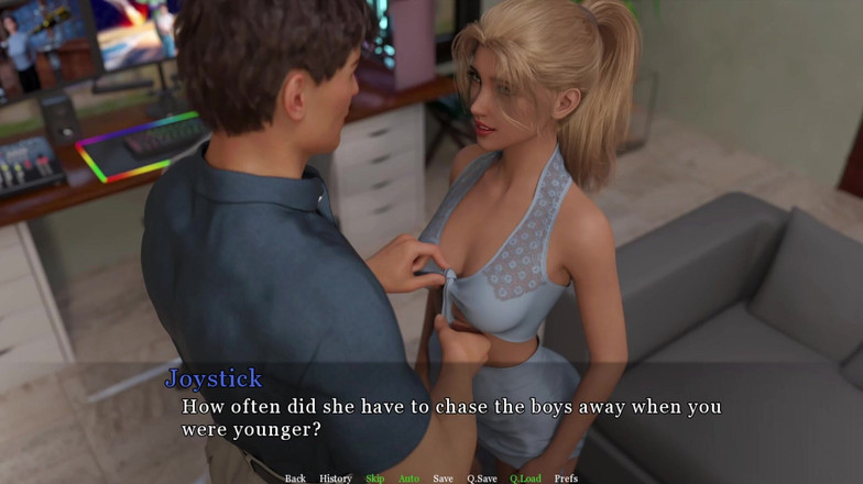 Joystick Cinema: 10 # - Okamžik v blaženosti - vizuální román