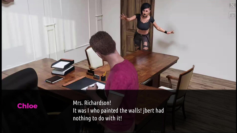 Jbert: Școala Prinsipal _ Doamna, Richardson Walkthrough partea 1 _ MAME SEXY de Sunville_gameplay