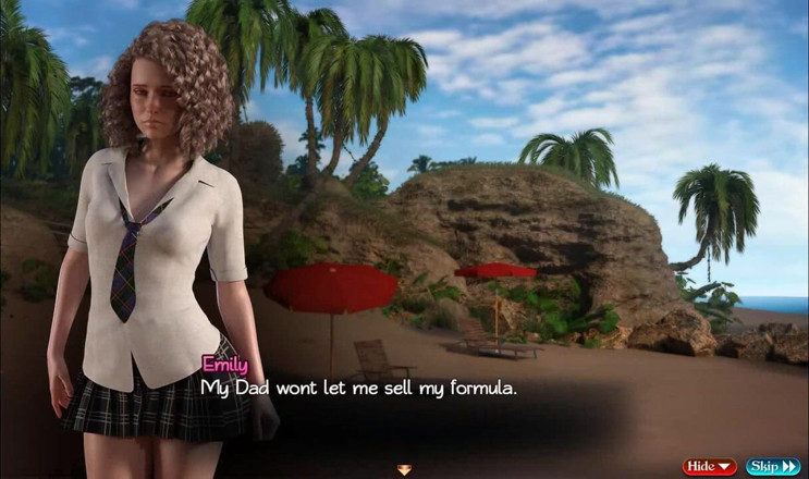 Dirty GamesXxX: Treasure Of Nadia: Fucking on a beach ep.99