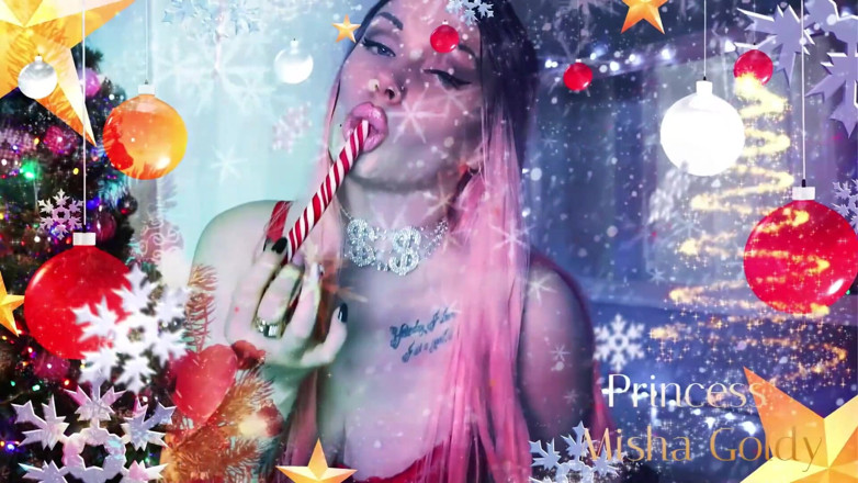Goddess Misha Goldy: Okouzlující ASMR a finanční dominance! Ukradnu Vánoce z vaší nevlastní...