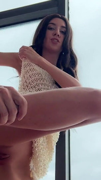 Spanish Blanca Wants to Try White Russian Cock and Gets Creampie in Pussy