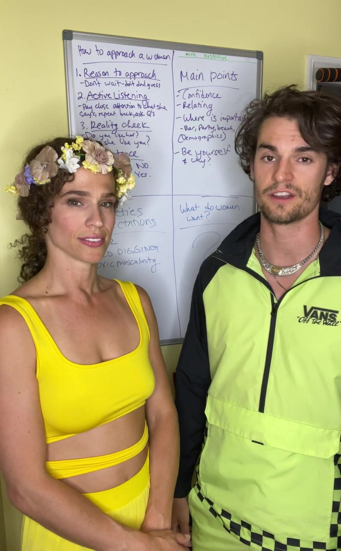 VibeWithMommy: 우리의 놀라운 팬 중 하나는 여자에게 접근하는 방법에 대한 비디오를 만들기 위해 우리에게 물었다! 그래서 이단 여성과 남성의 관점을 공유