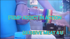 Monster_Meat_: Pumpování závislého doma