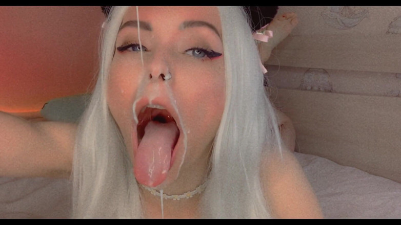 Dirty slut 666: Kitty Loves to Swallow Her Stepdaddy's Milk