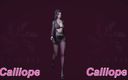 Lust art 3D: Calliope sexy, passerelle