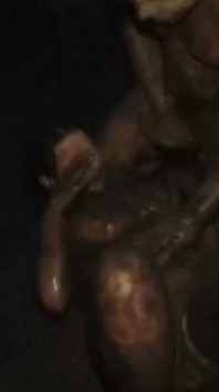 Muddy MILF Takes Thick Cock in Both Holes