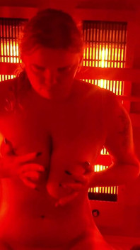 A Stranger Catches Me Masturbating in a Public Sauna and Joins in with His Huge Cock.