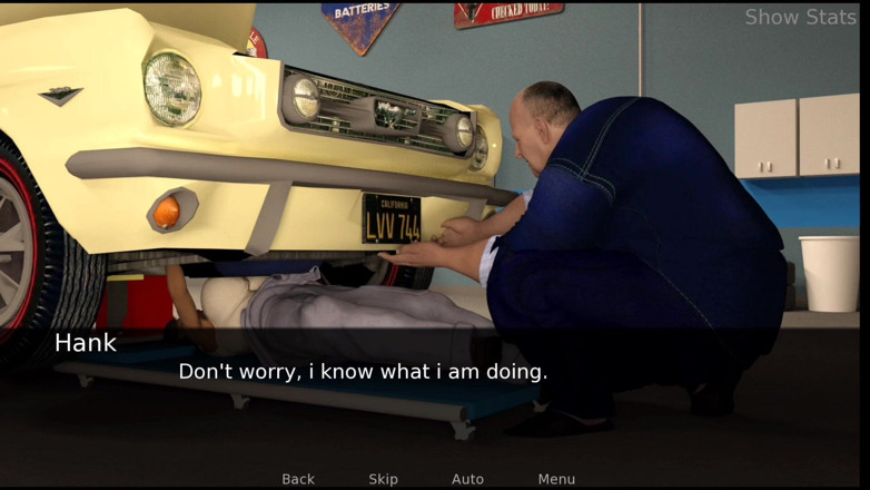 Johannes Gaming: Project Hot Wife - 정비사가 내 보지를 거의 봤어