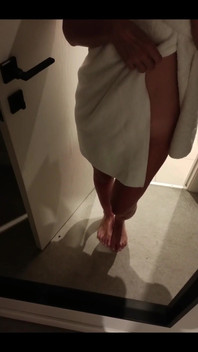 All Wet and Horny After Shower, Your Actions?