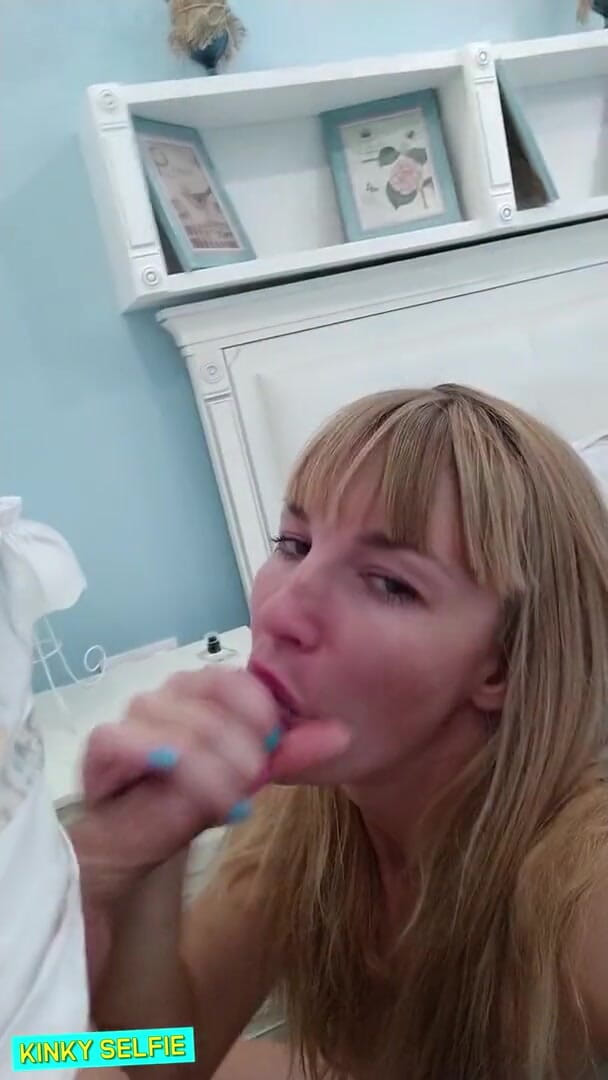 Sasha Bikeyeva: Kinky selfie - Dominant Milf shooting selfie video on phone. He...