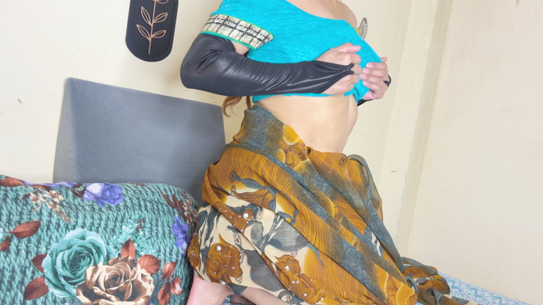 HunnyBunny: Lusty Savita Drives Wild Blowjob Rave and Missionary Creampie