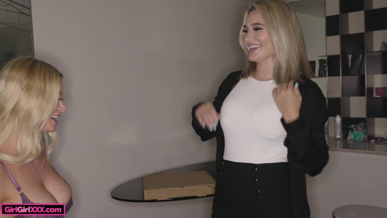 Girl Girl XXX: Serene Siren Was Not Expecting Ella Reese at the Door