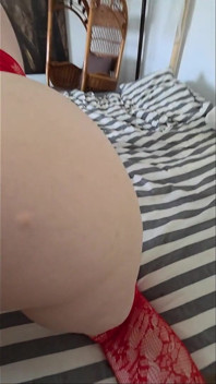 POV - Mari Milfova Lets Stepson Fuck Her Doggy Style and Cum on Her Big Ass