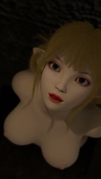 Prigioniera del Dungeon Orco - Ragazza Elfa Deepthroat e Pratica Sesso Anale Duro