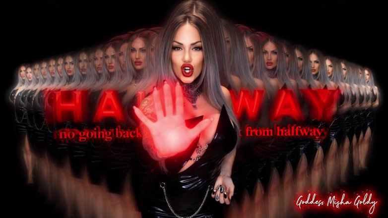 Goddess Misha Goldy: 네 괴짜 뇌에는 주인이 있어.