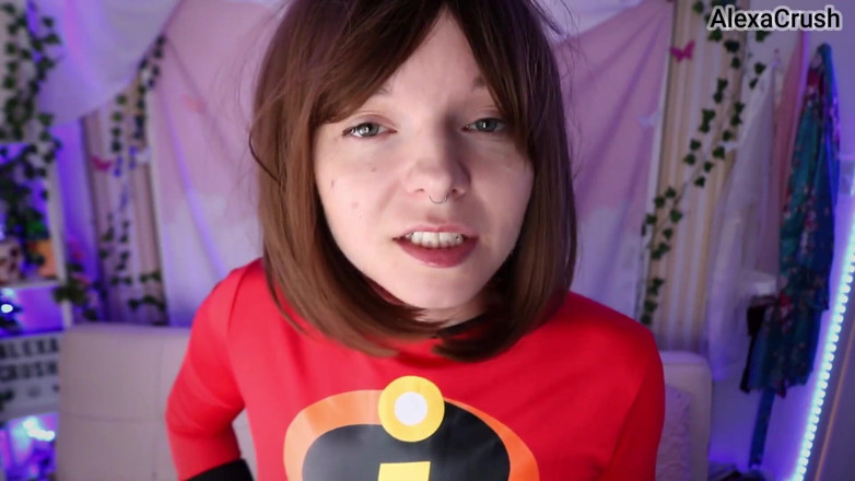AlexaCrush: Mrs Incredible Sucks Syndrome POV Facial e Boquete