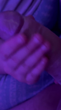 Handjob with Condom at Night