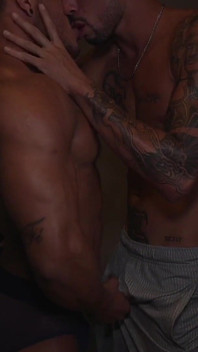 Muscle Stud Takes Tag Team Bros