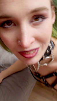 Primul bg! Goth futut plasă și tocuri