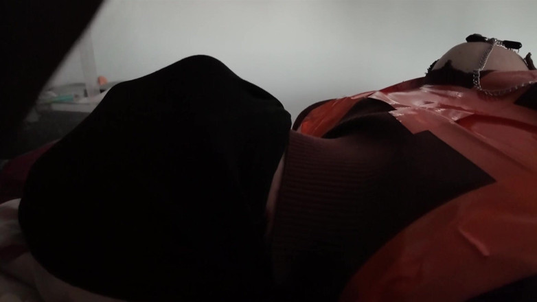 Elena917: Parte 3 - bondage nastro, layering in calze, capezzoli BDSM, orgasmi