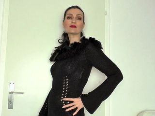 Lady Victoria Valente: Sweater Fetish and JOI