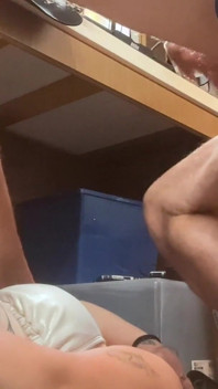 See Me Sitting in Chair Cam on Ground as I Bust Load on Girl